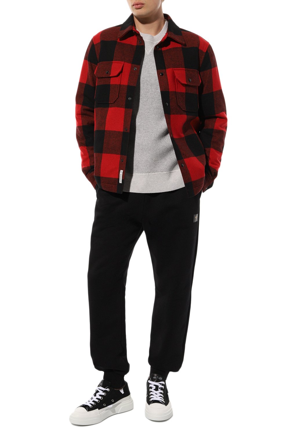 Шерстяная куртка-рубашка WOOLRICH, арт. CFWOOS0067MRUT3046, фото 2