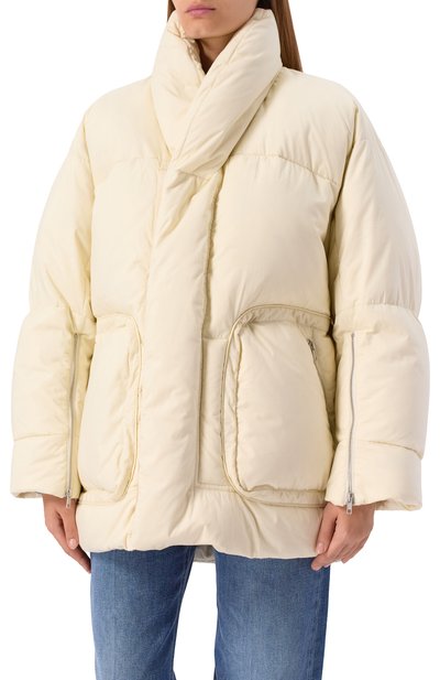 Пуховик MORDECAI кремового цвета по цене 199000 руб., арт. 25A96MRD39/R, фото 3 Пуховик MORDECAI, арт. 25A96MRD39/R, фото 3