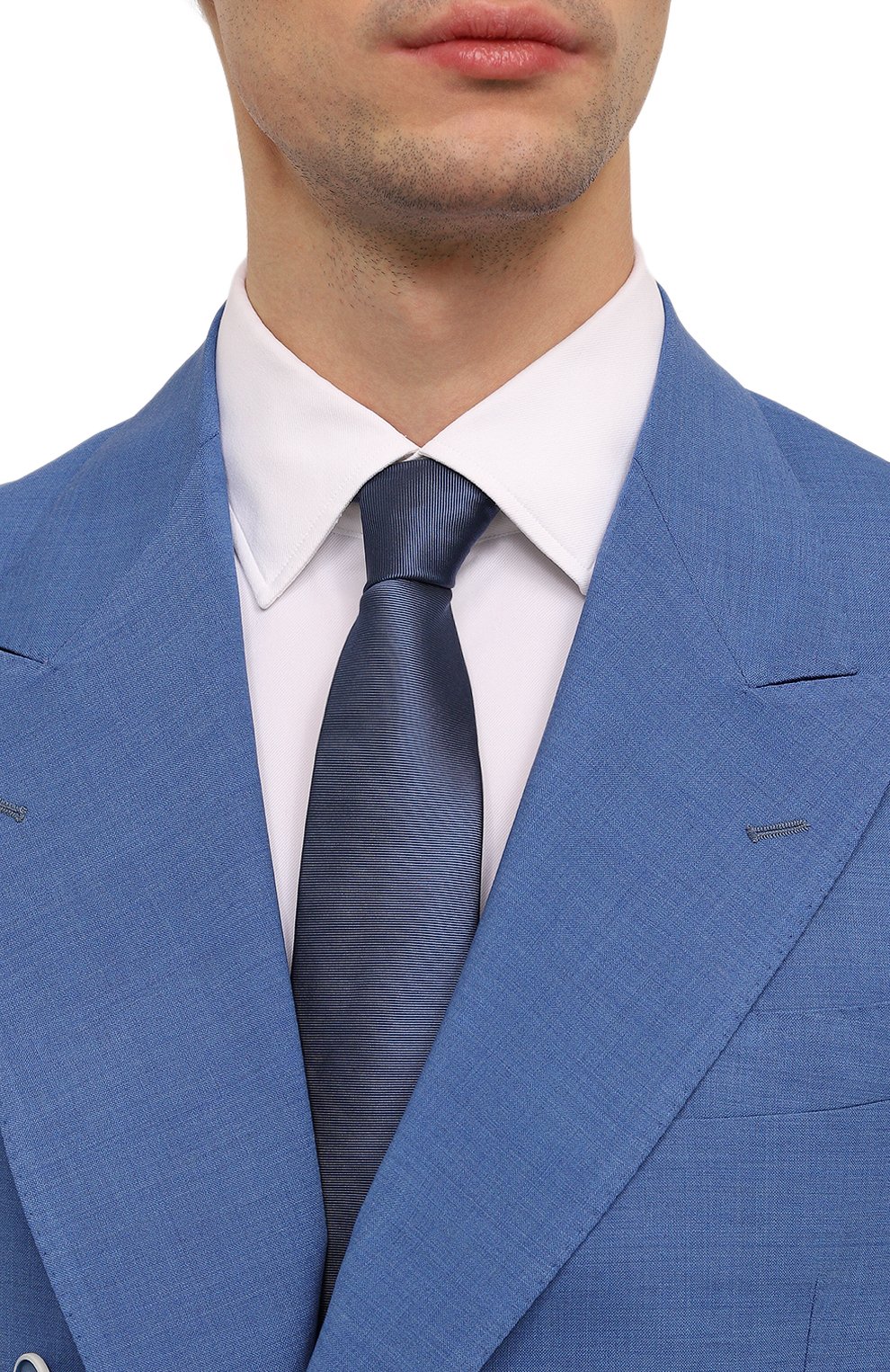 Галстук из шелка и кашемира CANALI, арт. 18/HJ04116, фото 2