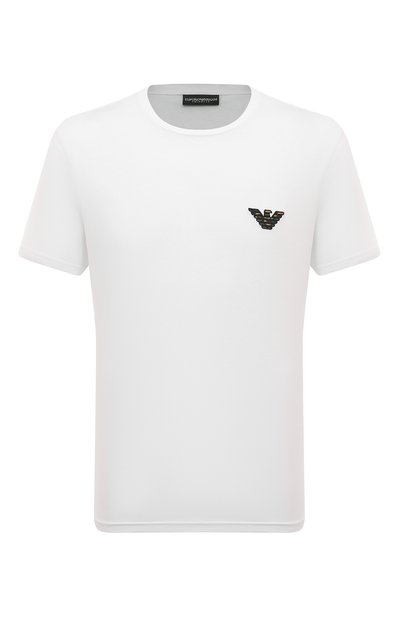 Мужская хлопковая футболка EMPORIO ARMANI, арт. 211818/4R483