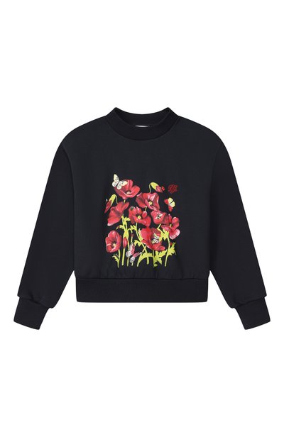 Хлопковый свитшот DOLCE & GABBANA, арт. L5JWDH/G7QK8