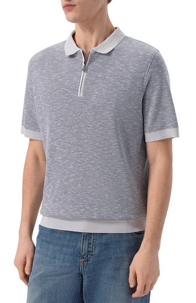 Хлопковое поло CORNELIANI, арт. 27G512/2725033, фото 3