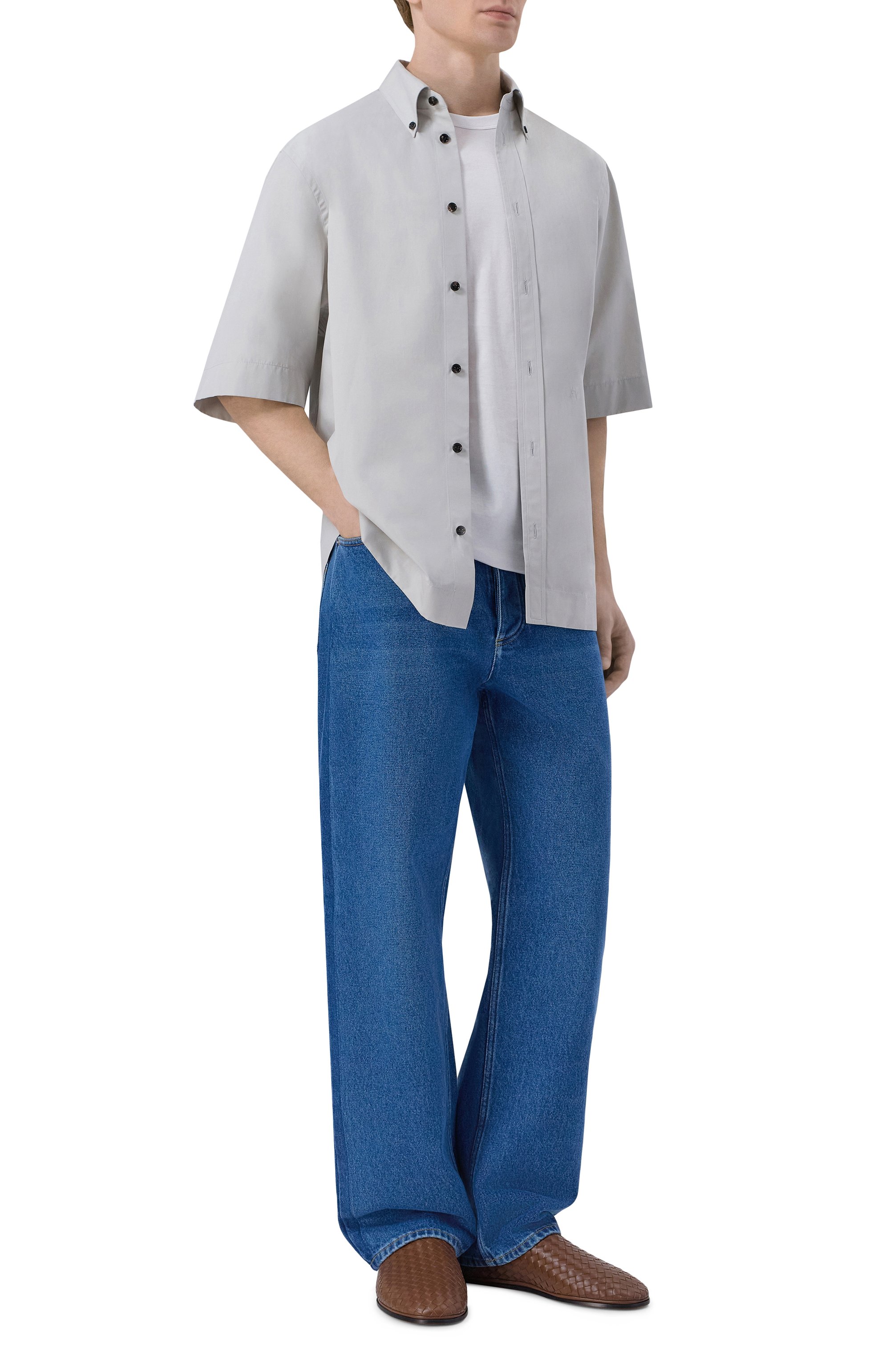 Кожаные слиперы sunday BOTTEGA VENETA, арт. 730275/V2ED0, фото 2