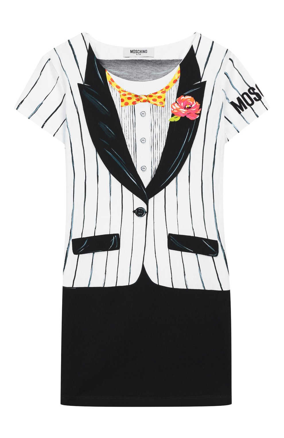 Хлопковое платье MOSCHINO, арт. HDV07P/LBA00/4A-8A, фото 1