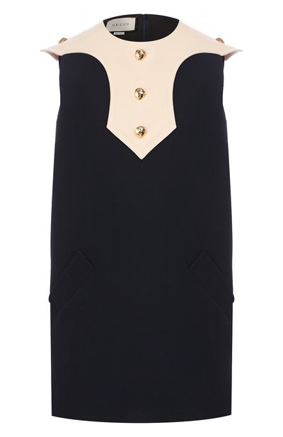 Женское платье из смеси шелка и шерсти GUCCI, арт. 597324/ZAD88