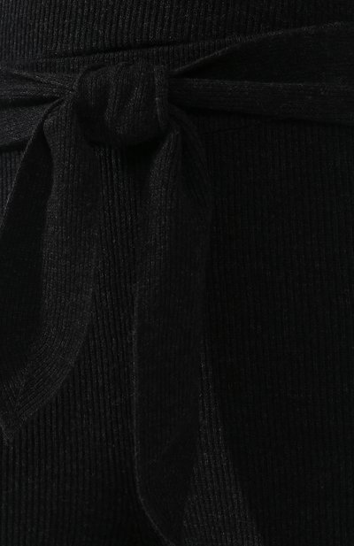 Брюки из смеси шерсти и вискозы с кашемиром NANUSHKA, арт. TIGRE_CHARC0AL_CASHMERE BLEND RIB CASHMERE BLEND R, фото 5