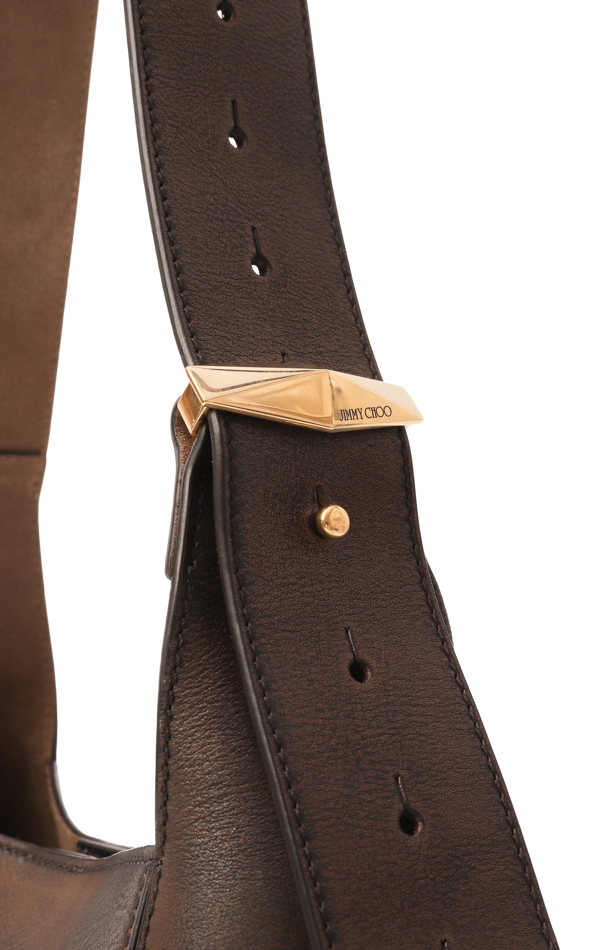 Сумка diamond hobo medium JIMMY CHOO, арт. DIAM0NDH0B0MFFT, фото 3