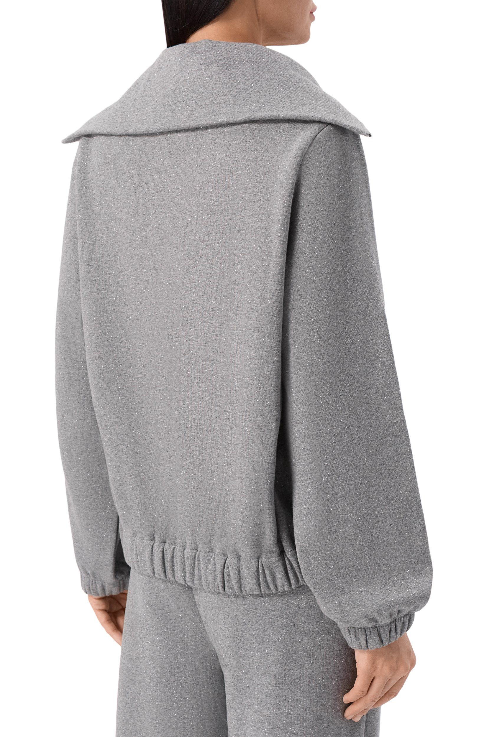 Хлопковая толстовка BOGNER серого цвета по цене 51600 руб., арт. 86112186, фото 4 Хлопковая толстовка BOGNER, арт. 86112186, фото 4