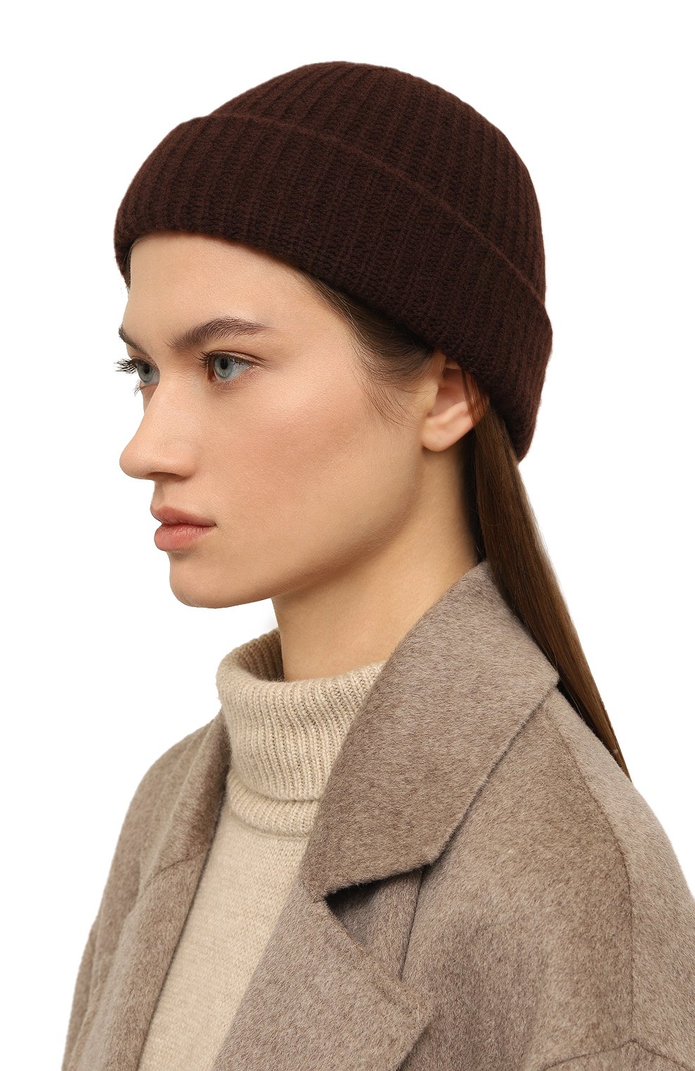 Шапка из шерсти и кашемира YVES SALOMON, арт. 23WAA500XXMACL, фото 2