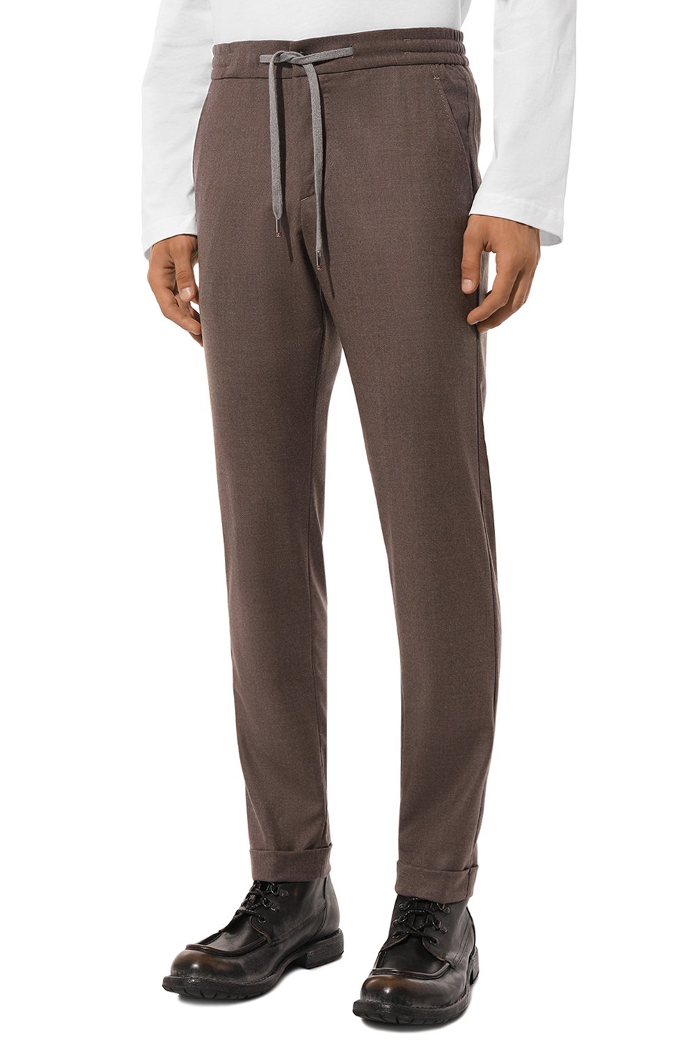 Шерстяные брюки MARCO PESCAROLO, арт. CARACCI0L0/5015, фото 3