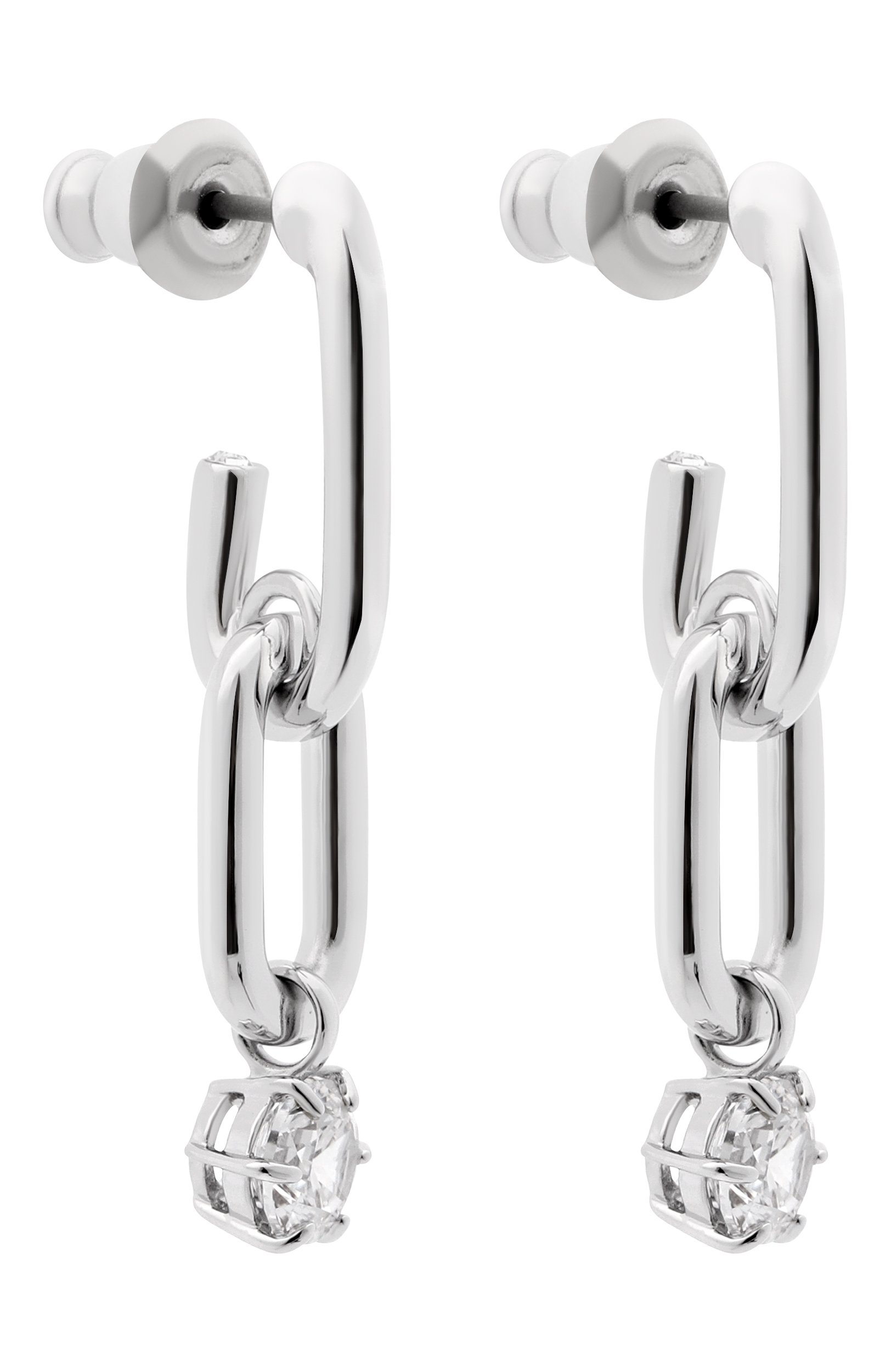 Серьги constella SWAROVSKI серебряного цвета по цене 15250 руб., арт. 5728584, фото 3 Серьги constella SWAROVSKI, арт. 5728584, фото 3