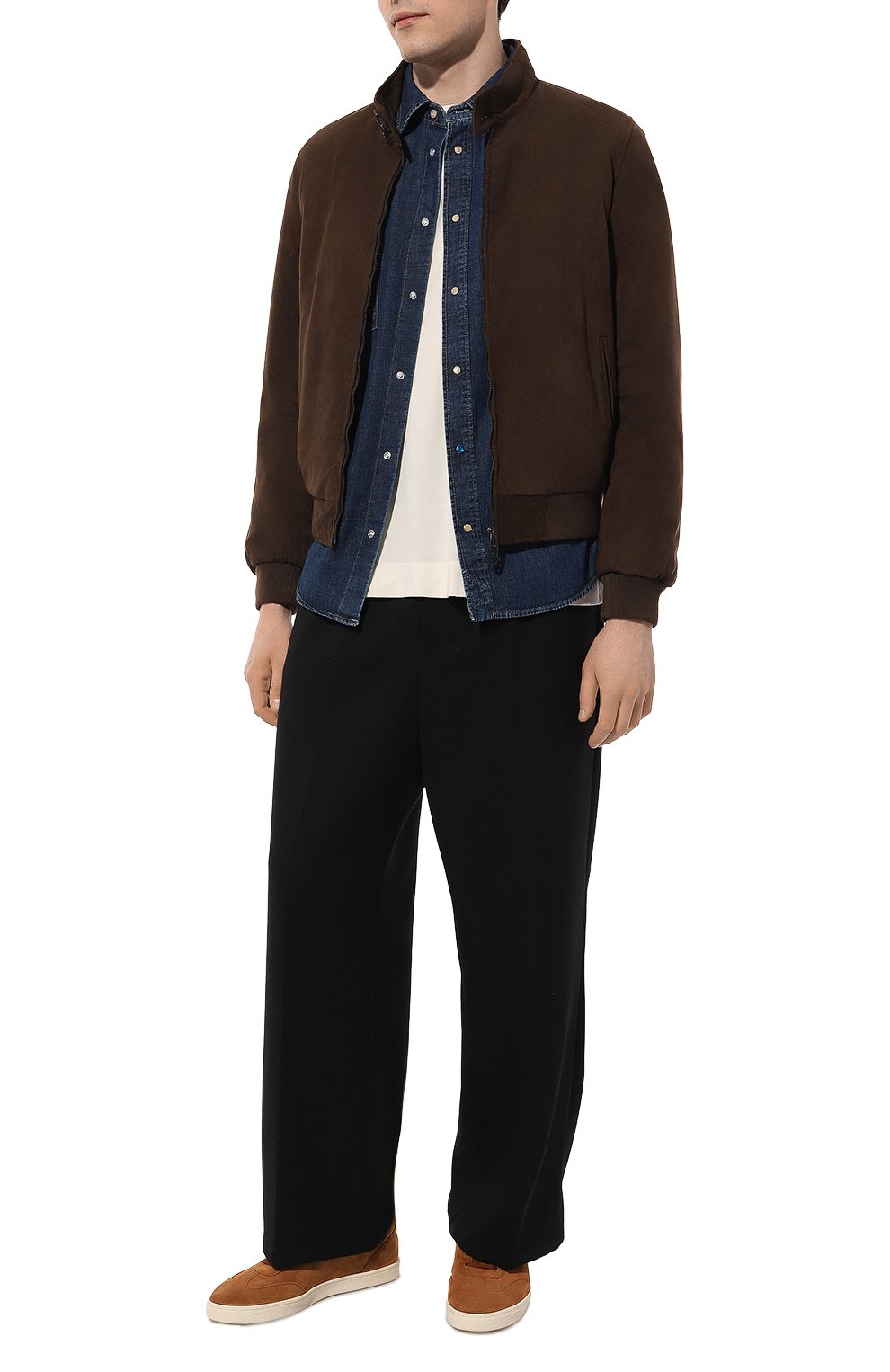 Замшевые кеды hybrid BRUNELLO CUCINELLI, арт. MZUSIB2252, фото 2