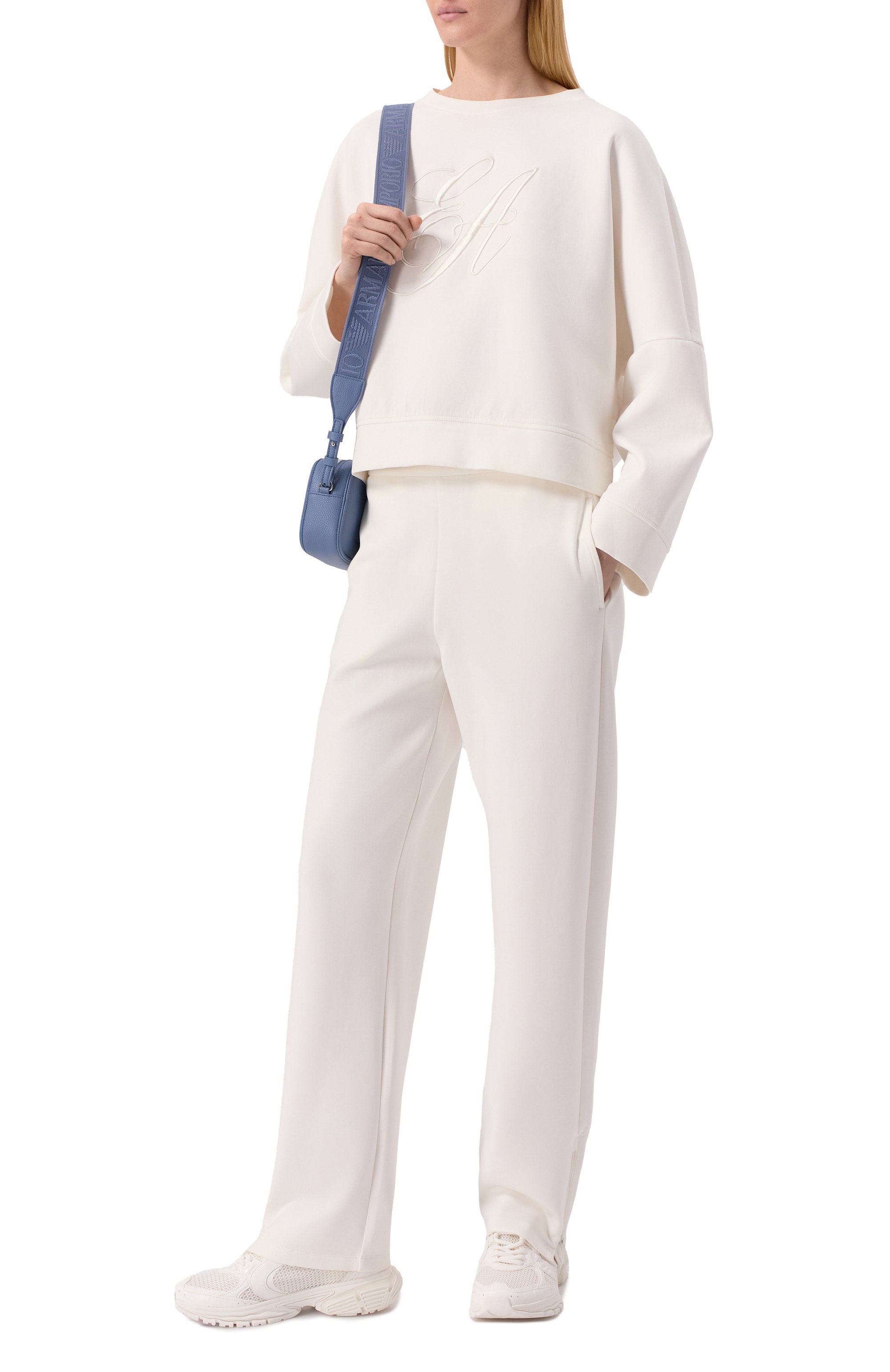 Хлопковые брюки EMPORIO ARMANI, арт. EW000484/AF10002, фото 2