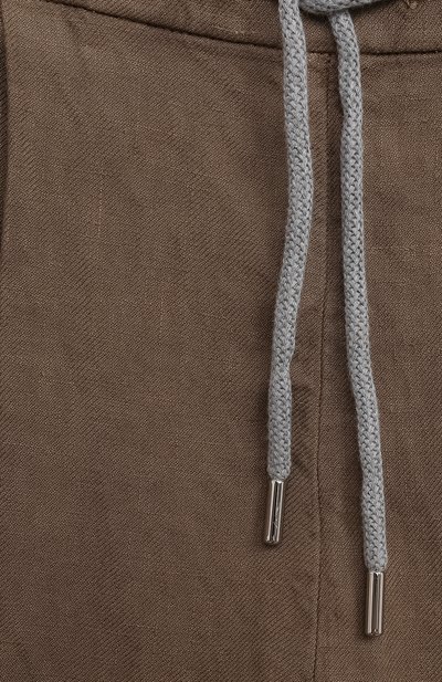 Льняные брюки BRUNELLO CUCINELLI, арт. B243DP113B, фото 3