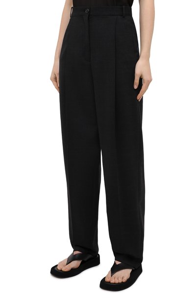 Шерстяные брюки ACNE STUDIOS серого цвета по цене 42900 руб., арт. AK0286, фото 3 Шерстяные брюки ACNE STUDIOS, арт. AK0286, фото 3