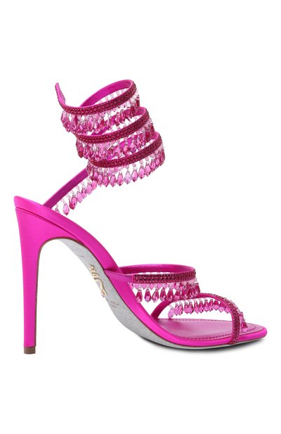 Текстильные босоножки chandelier 105 RENE CAOVILLA, арт. C12535-105/R001, фото 5