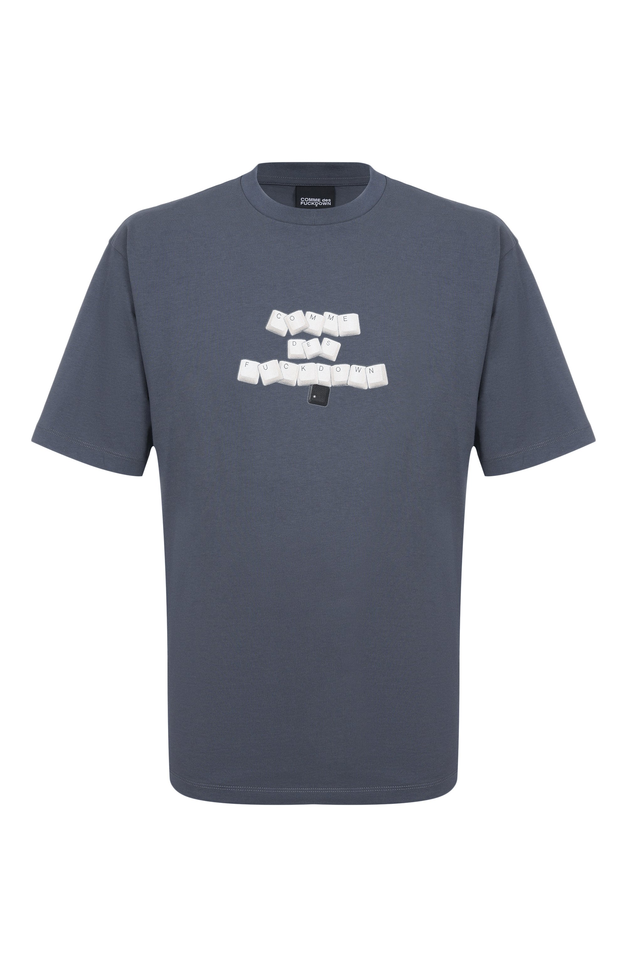 Хлопковая футболка COMME DES FUCKDOWN, арт. CFABM01589, фото 1