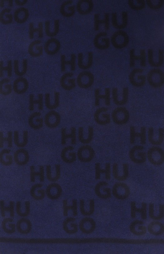 Шерстяной шарф HUGO 50524767 Синий  50524767 Фото 4