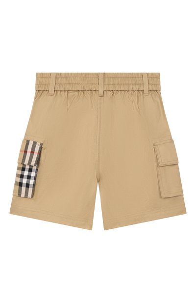 Хлопковые шорты-карго BURBERRY, арт. 8121249, фото 2