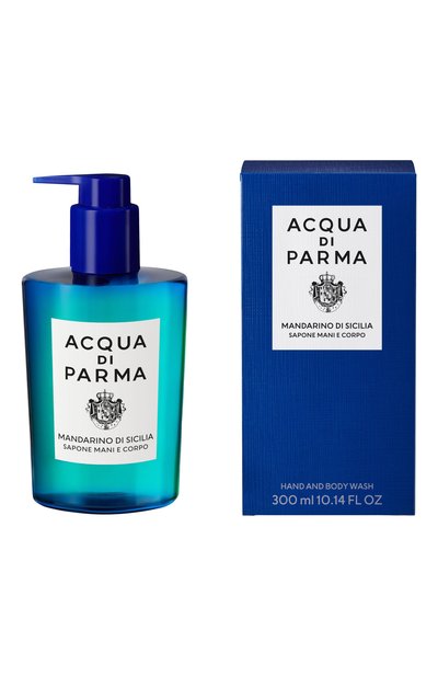 Мыло для рук и тела blu mediterraneo mandarino di sicilia (300ml) ACQUA DI PARMA, арт. ADP082605, фото 2