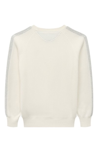 Хлопковый пуловер BRUNELLO CUCINELLI, арт. B29M14400B, фото 2