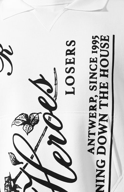 Хлопковый свитшот RAF SIMONS, арт. 192-170A-19004, фото 5