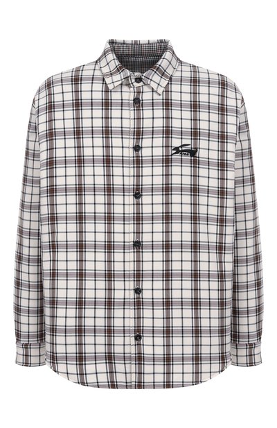 Мужская двусторонняя куртка-рубашка MSGM, арт. 3940MH23/257503