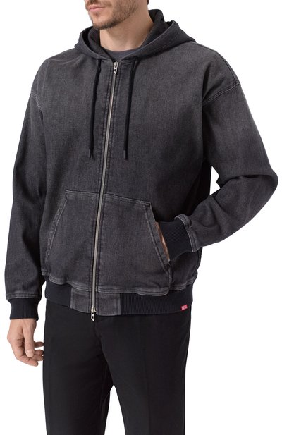 Хлопковая толстовка DIESEL, арт. A16367/09L77, фото 3