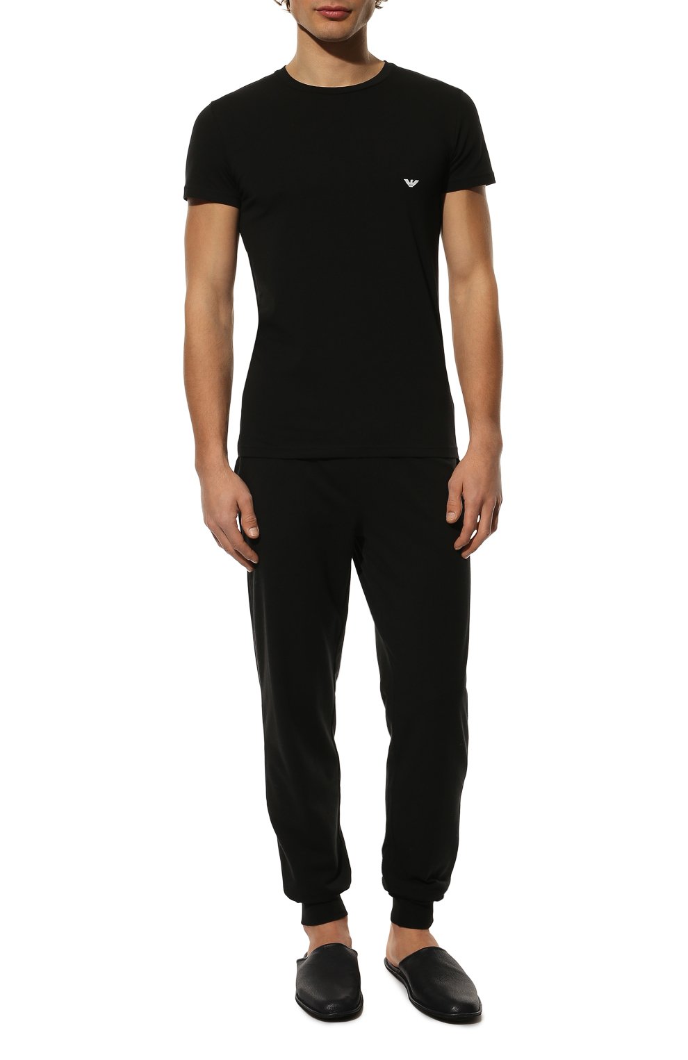 Хлопковая футболка EMPORIO ARMANI, арт. 111035/CC729, фото 2