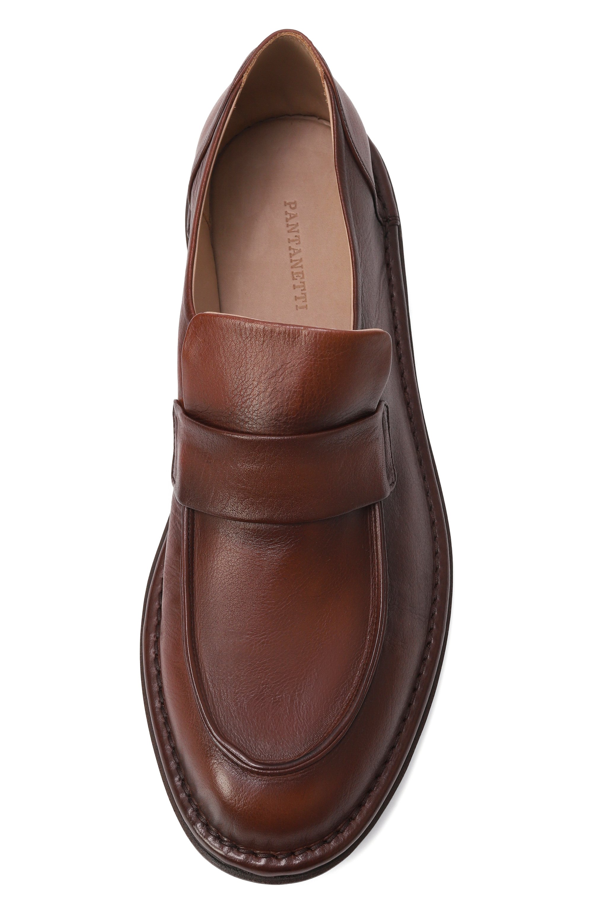 Кожаные лоферы PANTANETTI, арт. 18532E, фото 6