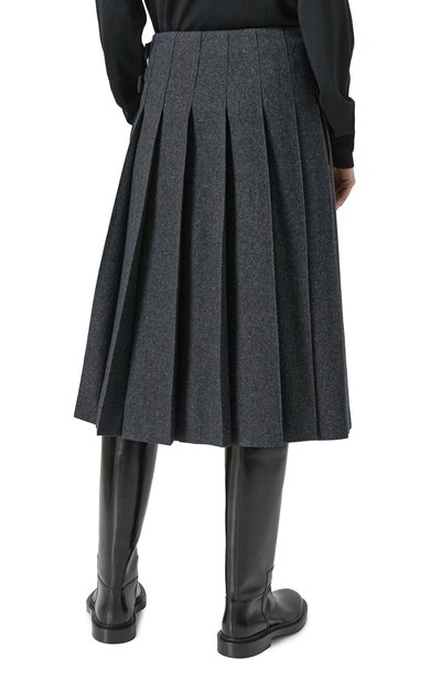 Шерстяная юбка JIL SANDER, арт. J40MA0153-J40182, фото 4