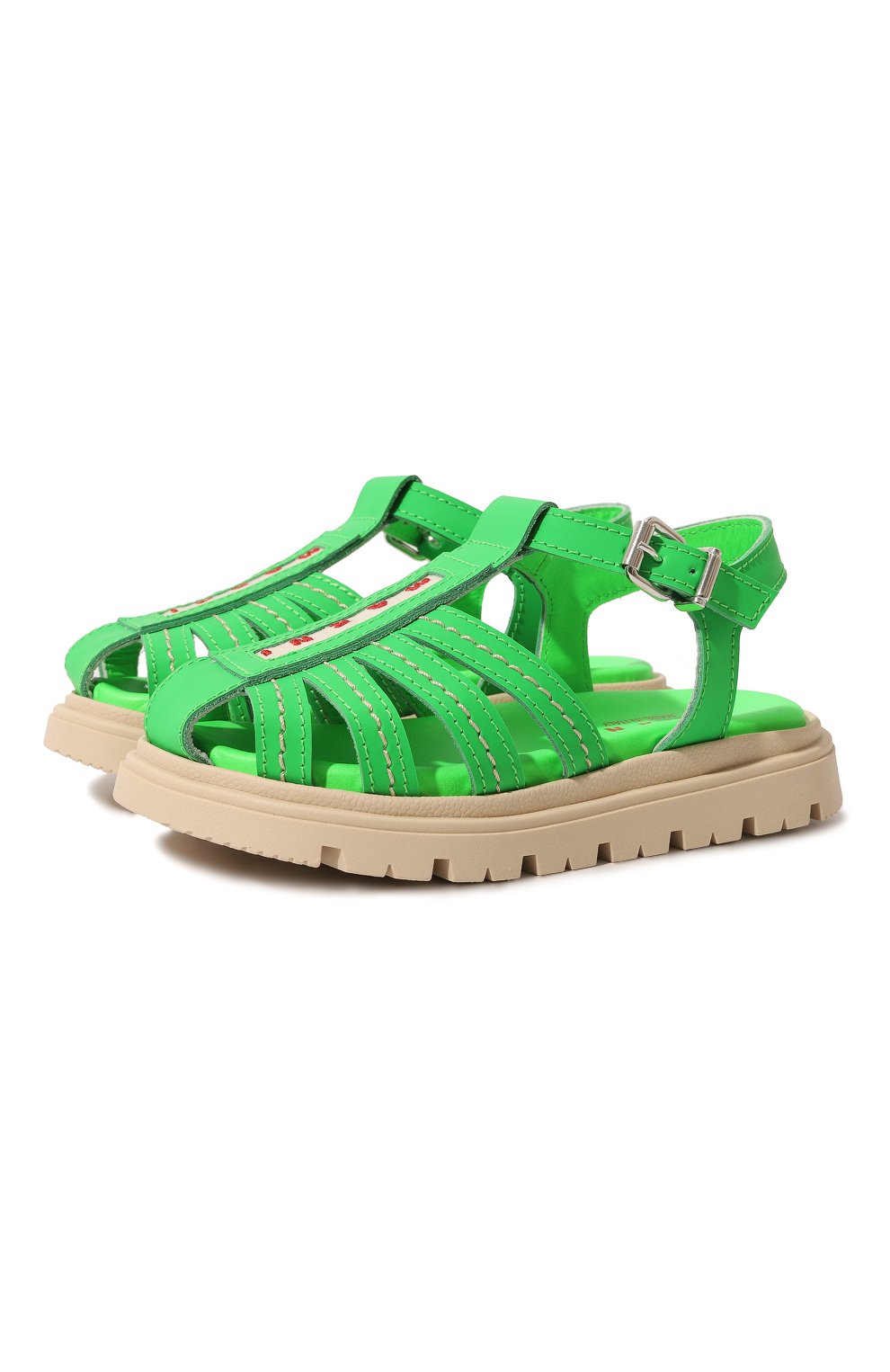 Кожаные сандалии MARNI, арт. 73462/20-27, фото 1