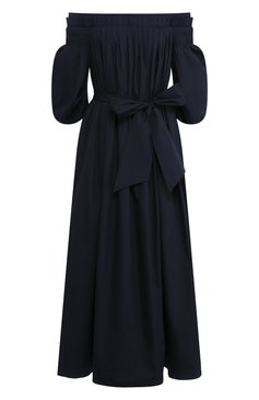 Хлопковое платье GABRIELA HEARST, арт. 220446/T030/44/DARK NAVY, фото 1
