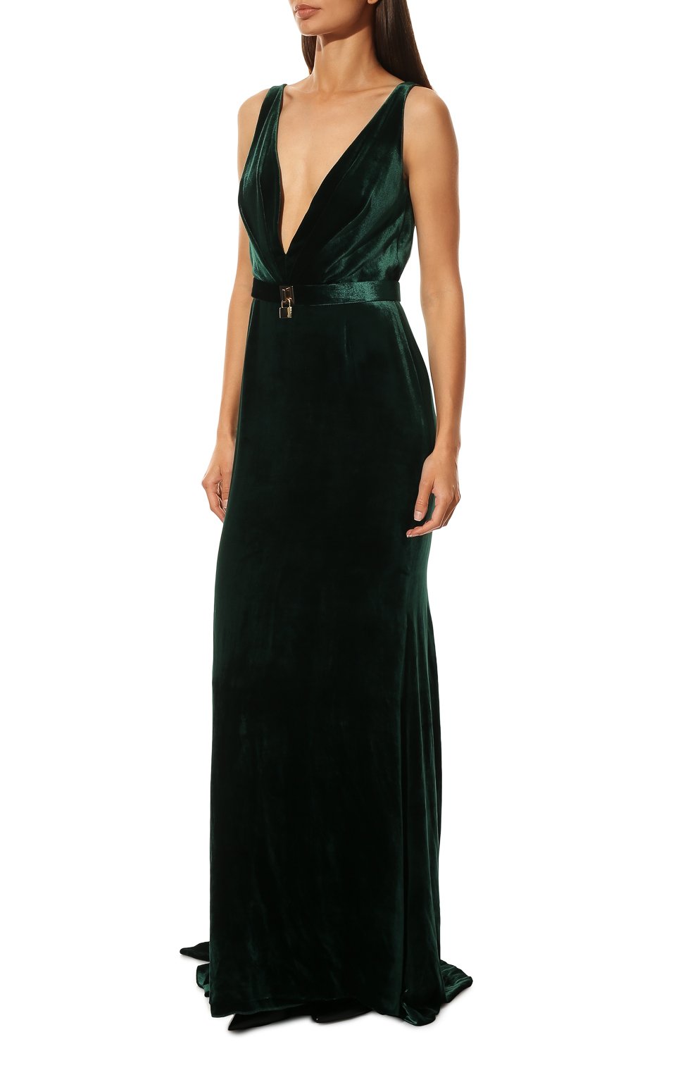 Бархатное платье OSCAR DE LA RENTA, арт. 18FN025VVT, фото 3