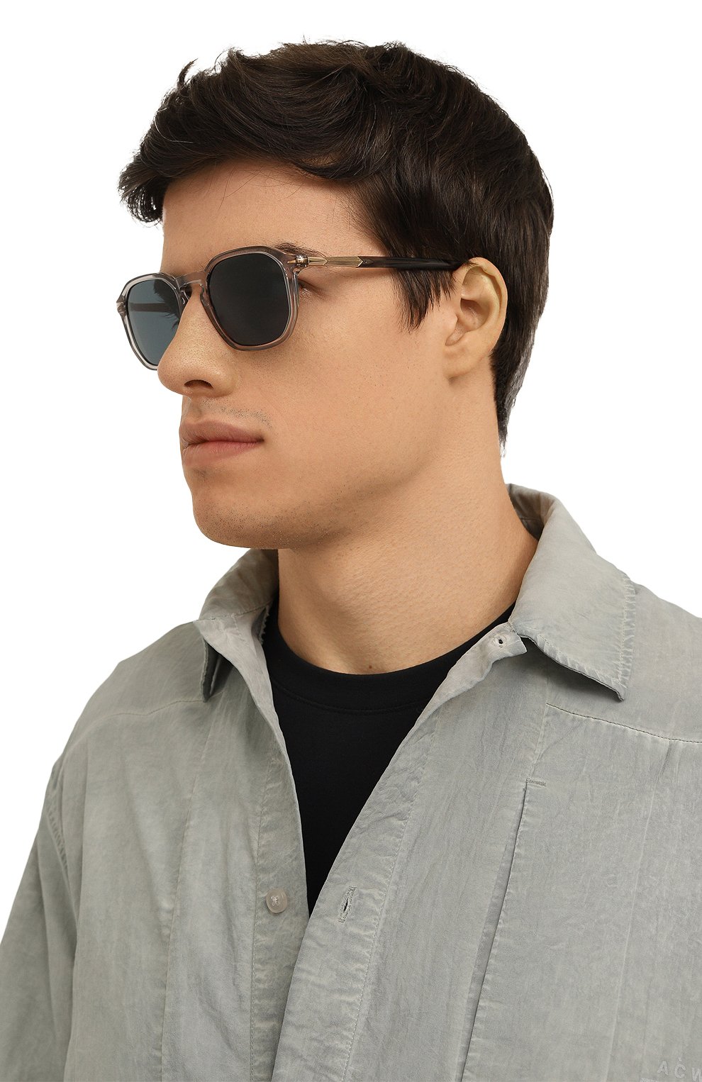 Солнцезащитные очки DAVID BECKHAM прозрачного цвета по цене 27200 руб., арт. DB1115 KB7, фото 2 Солнцезащитные очки DAVID BECKHAM, арт. DB1115 KB7, фото 2