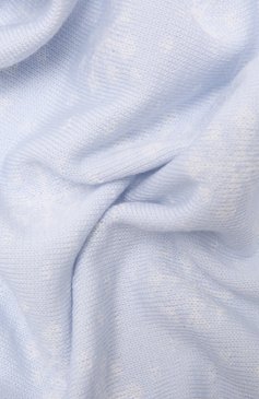 Детского шерстяное одеяло IL TRENINO голубого цвета, арт. 21 5619 | Фото 2 (Материал: Шерсть, Текстиль; Нос: Не проставлено)