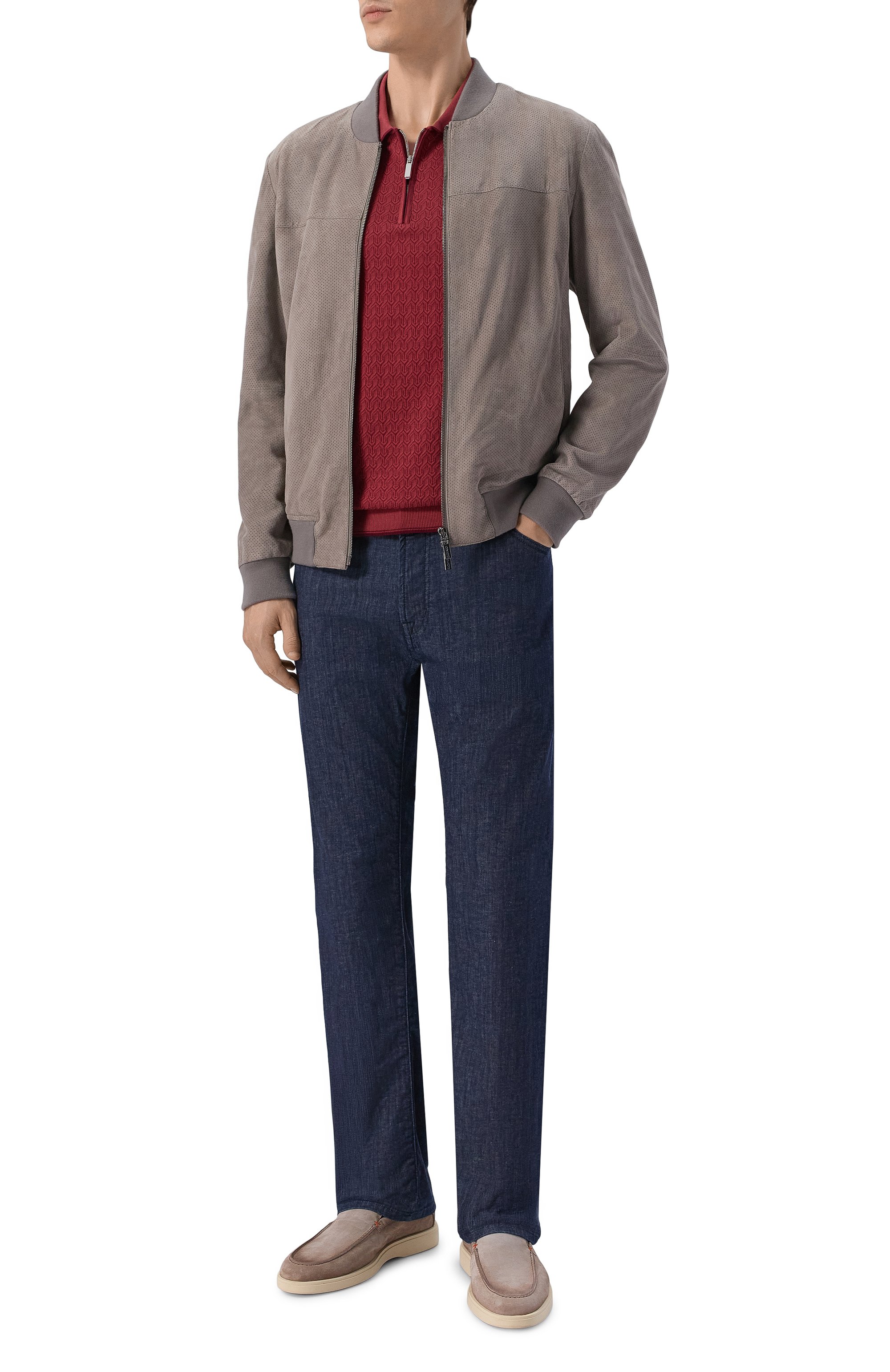 Джинсы ANDREA CAMPAGNA темно-синего цвета по цене 35200 руб., арт. P-ED BLUE RINSE/DUCKY SPACE BLUE, фото 2 Джинсы ANDREA CAMPAGNA, арт. P-ED BLUE RINSE/DUCKY SPACE BLUE, фото 2