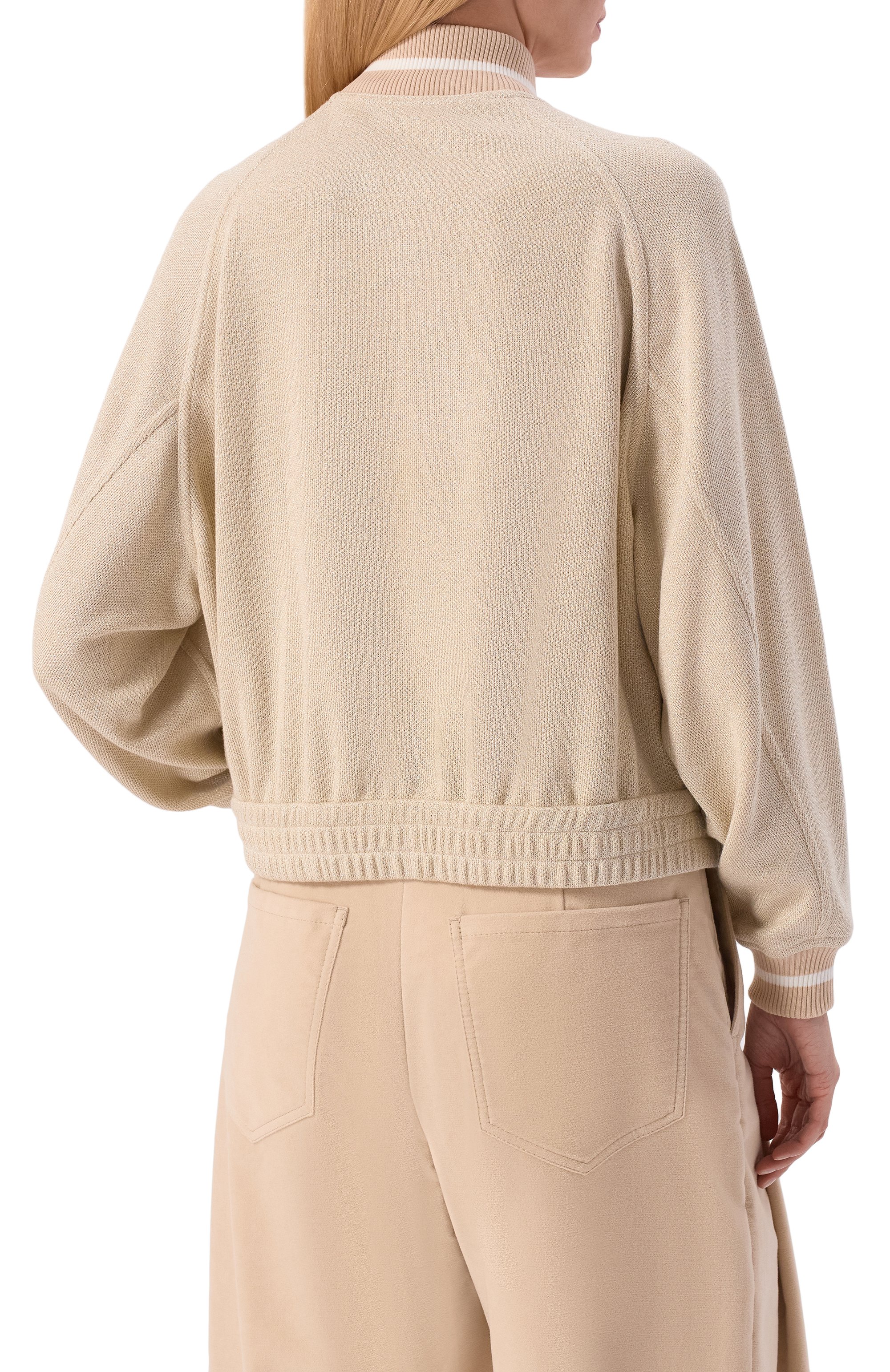 Толстовка из вискозы и хлопка BRUNELLO CUCINELLI, арт. MP930SN906, фото 4