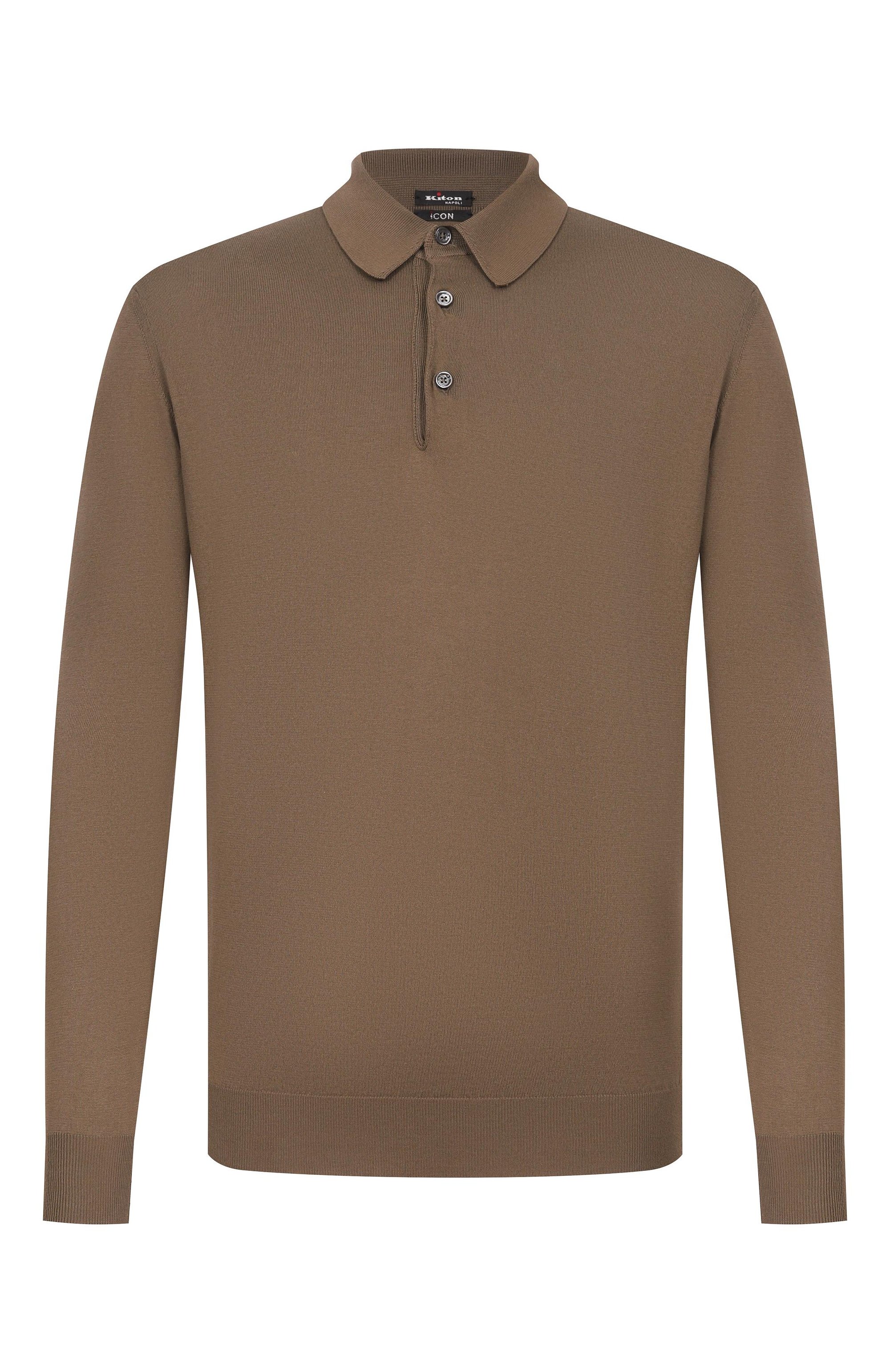 Хлопковое поло KITON, арт. UMKXX35_001, фото 1