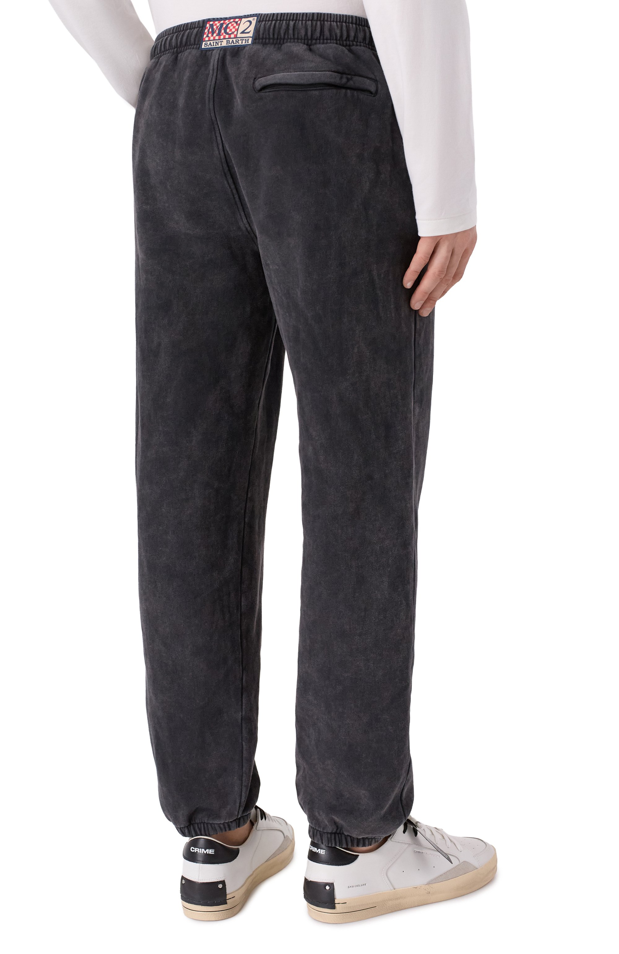 Хлопковые джоггеры MC2 SAINT BARTH, арт. B0LT010-00568I/B0LT WN, фото 4