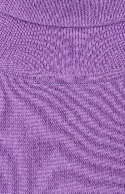 Кашемировая водолазка WOOL AND COTTON сиреневого цвета по цене 16220 руб., арт. KRUSV-2507, фото 3 Кашемировая водолазка WOOL AND COTTON, арт. KRUSV-2507, фото 3