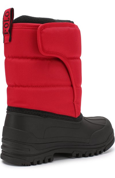 Текстильные утепленные сапоги с резиновой отделкой POLO RALPH LAUREN, арт. HAMILTEN II EZ./CHIL, фото 3