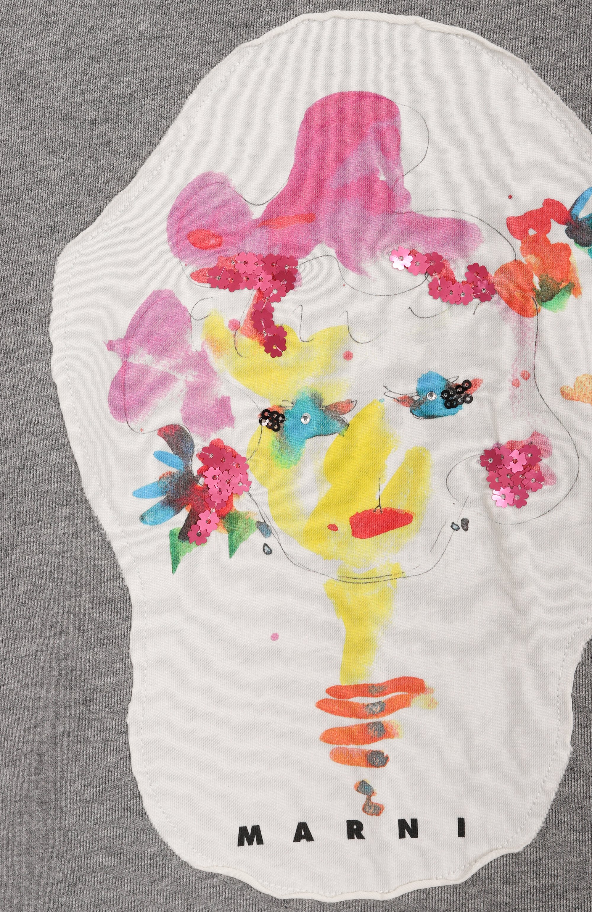 Хлопковое платье MARNI, арт. M01598/M00V1, фото 3