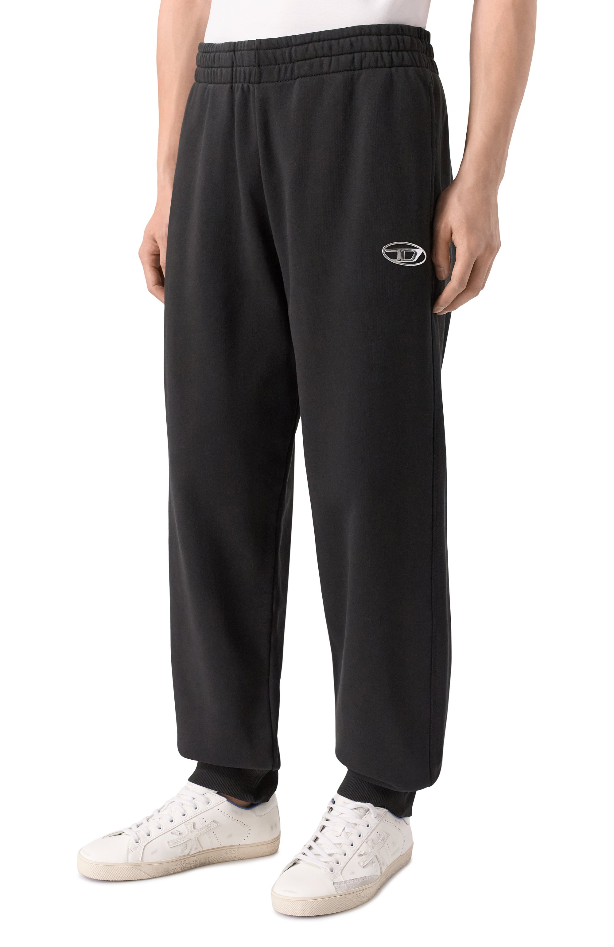 Хлопковые джоггеры DIESEL, арт. A21794/0BKBW, фото 3