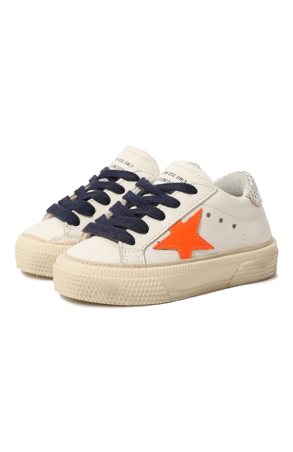 Кожаные кеды may GOLDEN GOOSE DELUXE BRAND, арт. GJF00112.F003299, фото 1