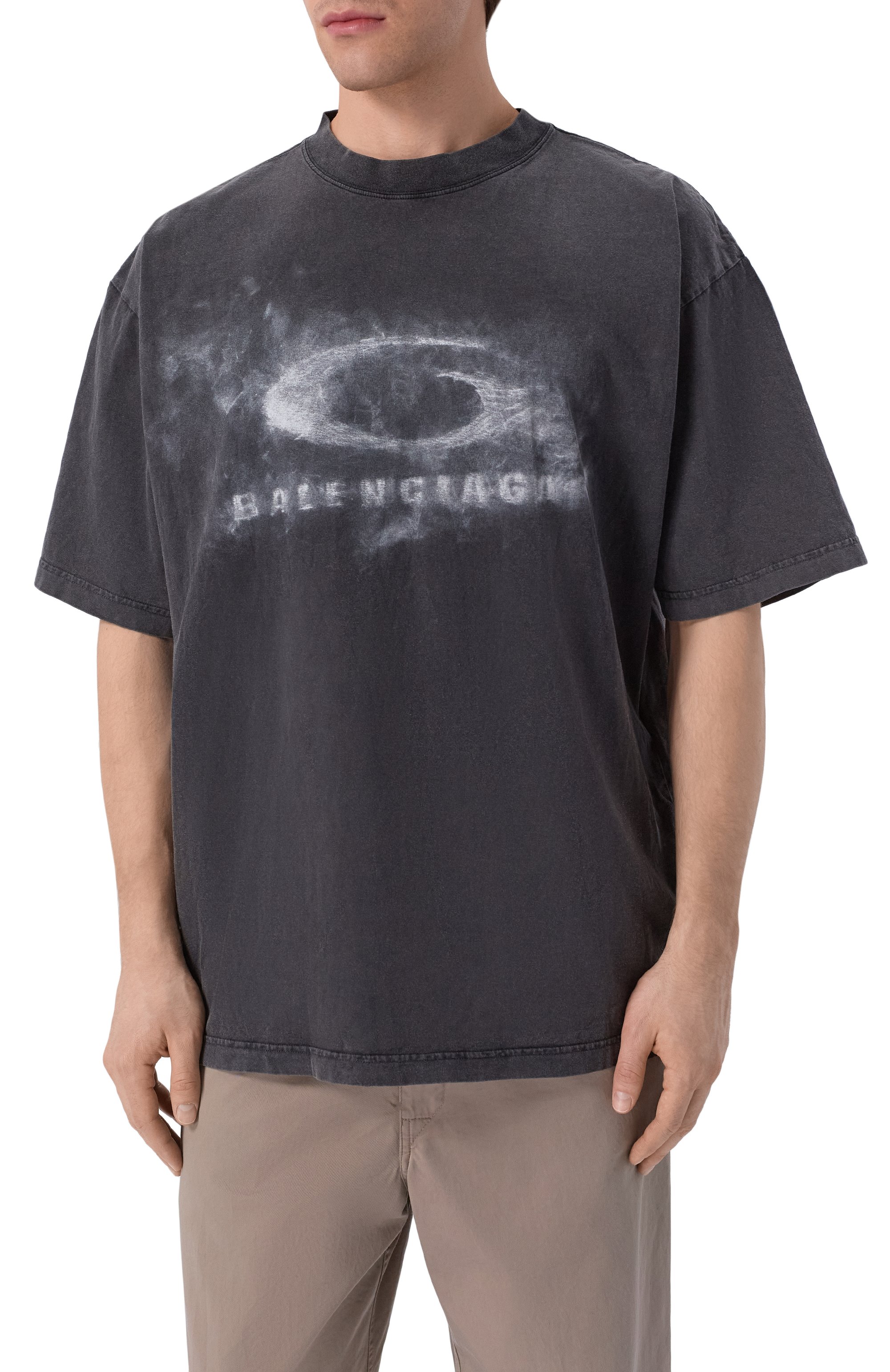 Хлопковая футболка BALENCIAGA, арт. 764235/TTVN5, фото 3