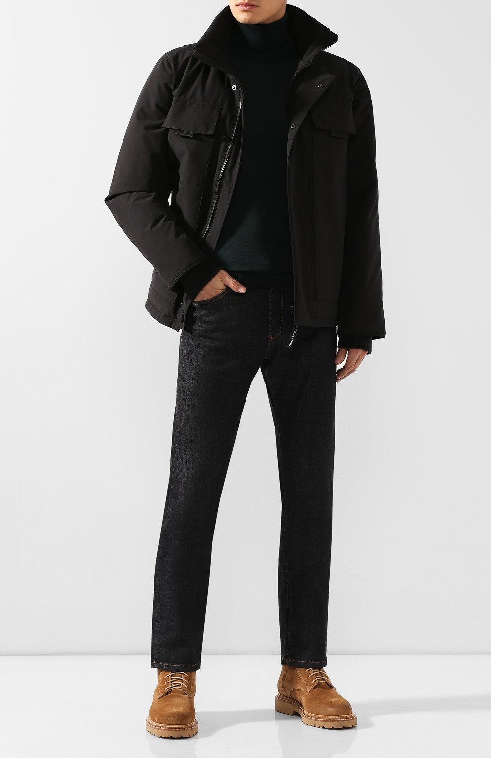 Водолазка из смеси шерсти и шелка DANIELE FIESOLI, арт. DF0040B, фото 2