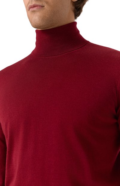 Водолазка из кашемира и шелка BRUNELLO CUCINELLI, арт. M2300103, фото 5