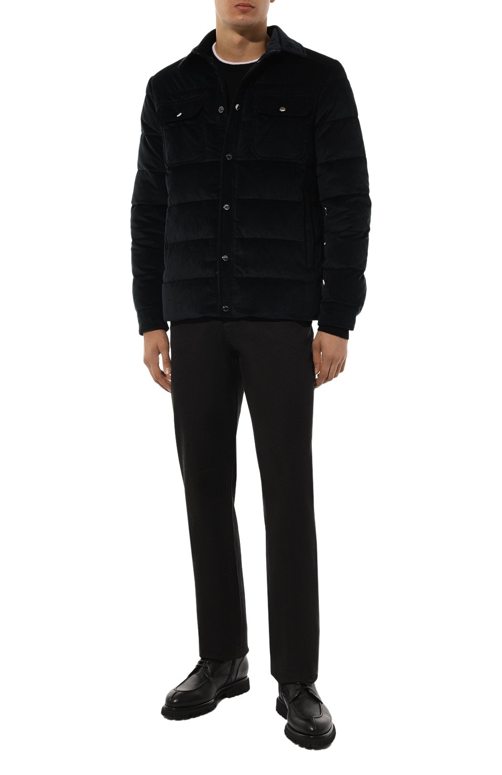 Вельветовый пуховик veton-vh MOORER, арт. 0TEV-VH, фото 2