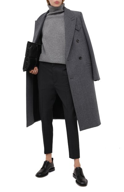 Свитер из кашемира и шерсти ISABEL MARANT серого цвета по цене 79950 руб., арт. PU1410-20A038I/BR00KE, фото 2 Свитер из кашемира и шерсти ISABEL MARANT, арт. PU1410-20A038I/BR00KE, фото 2